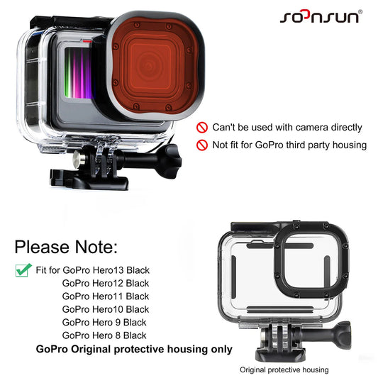 Red Dive Filter for GoPro Hero | Underwater Color Correction